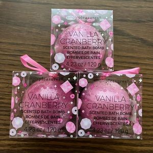 Bath Bombs - Set of 3 Individually Packaged